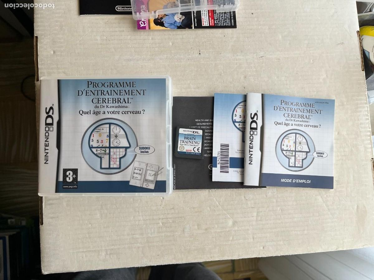 Videojuegos y consolas: BRAIN TRAINING - PROGRAMME DENTRENAMENT ,,, - NINTENDO DS NDS KREATEN - Foto 1