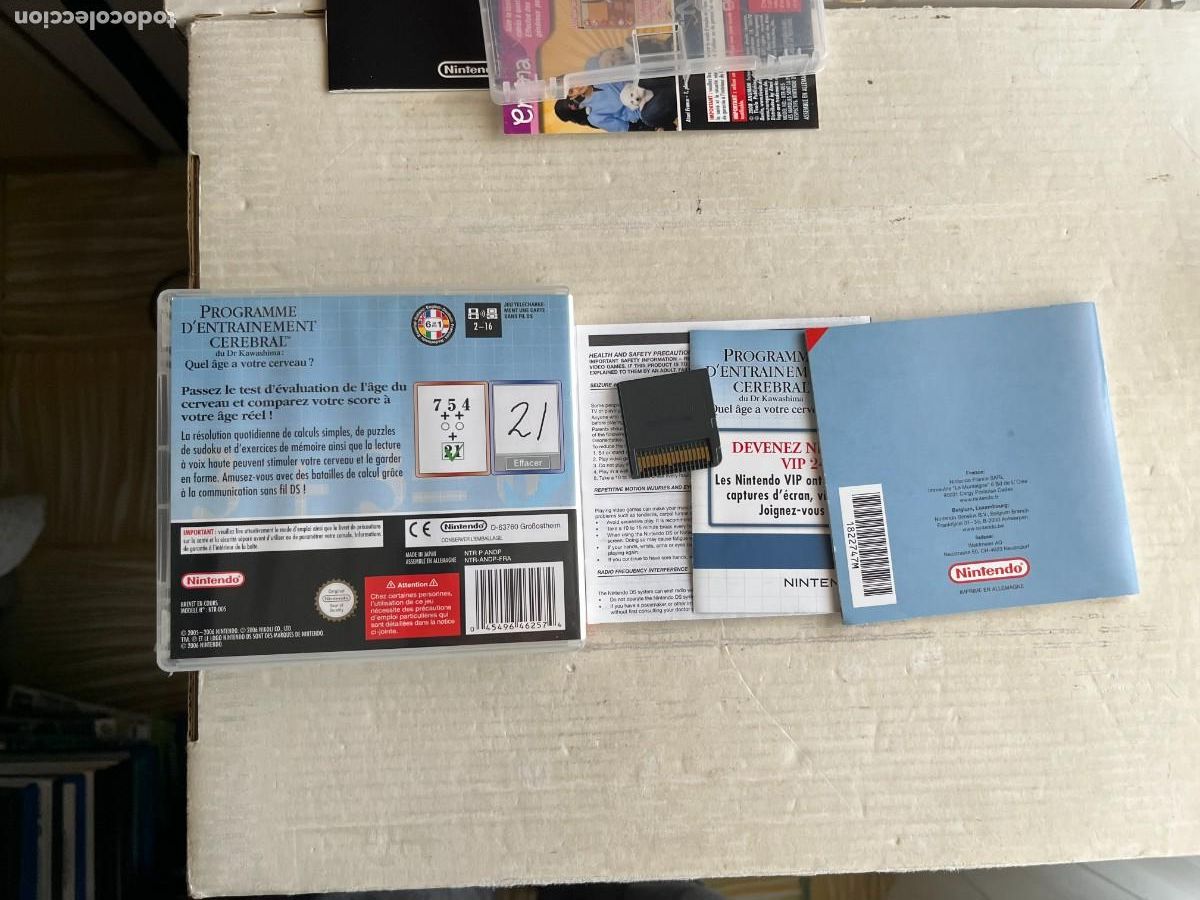 Videojuegos y consolas: BRAIN TRAINING - PROGRAMME DENTRENAMENT ,,, - NINTENDO DS NDS KREATEN - Foto 2
