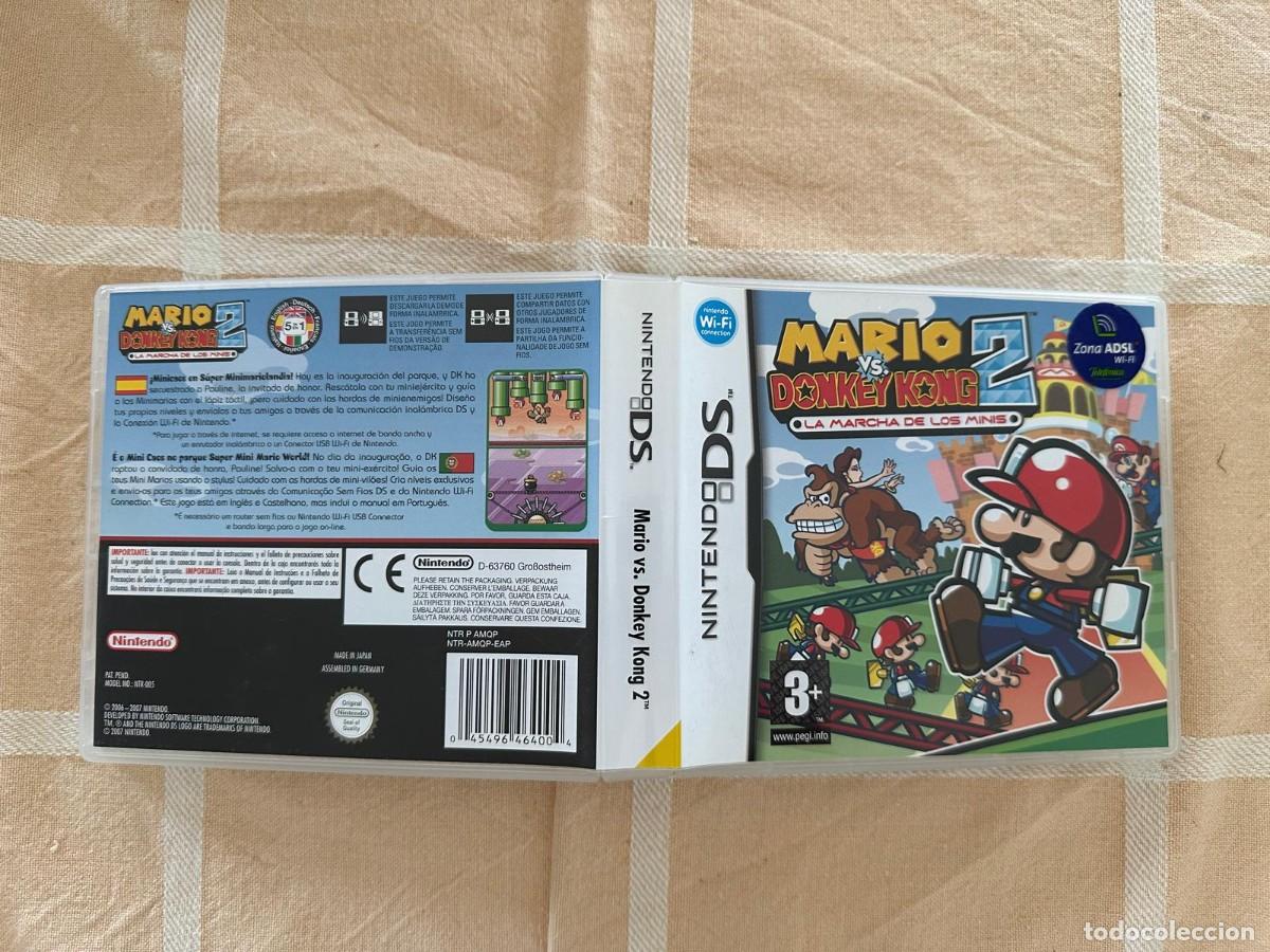 Videojuegos y Consolas: MARIO VS. DONKEY KONG 2 LA MARCHA DE LOS MINIS Completo En Caja Nintendo DS 2DS 3DS PAL Espana