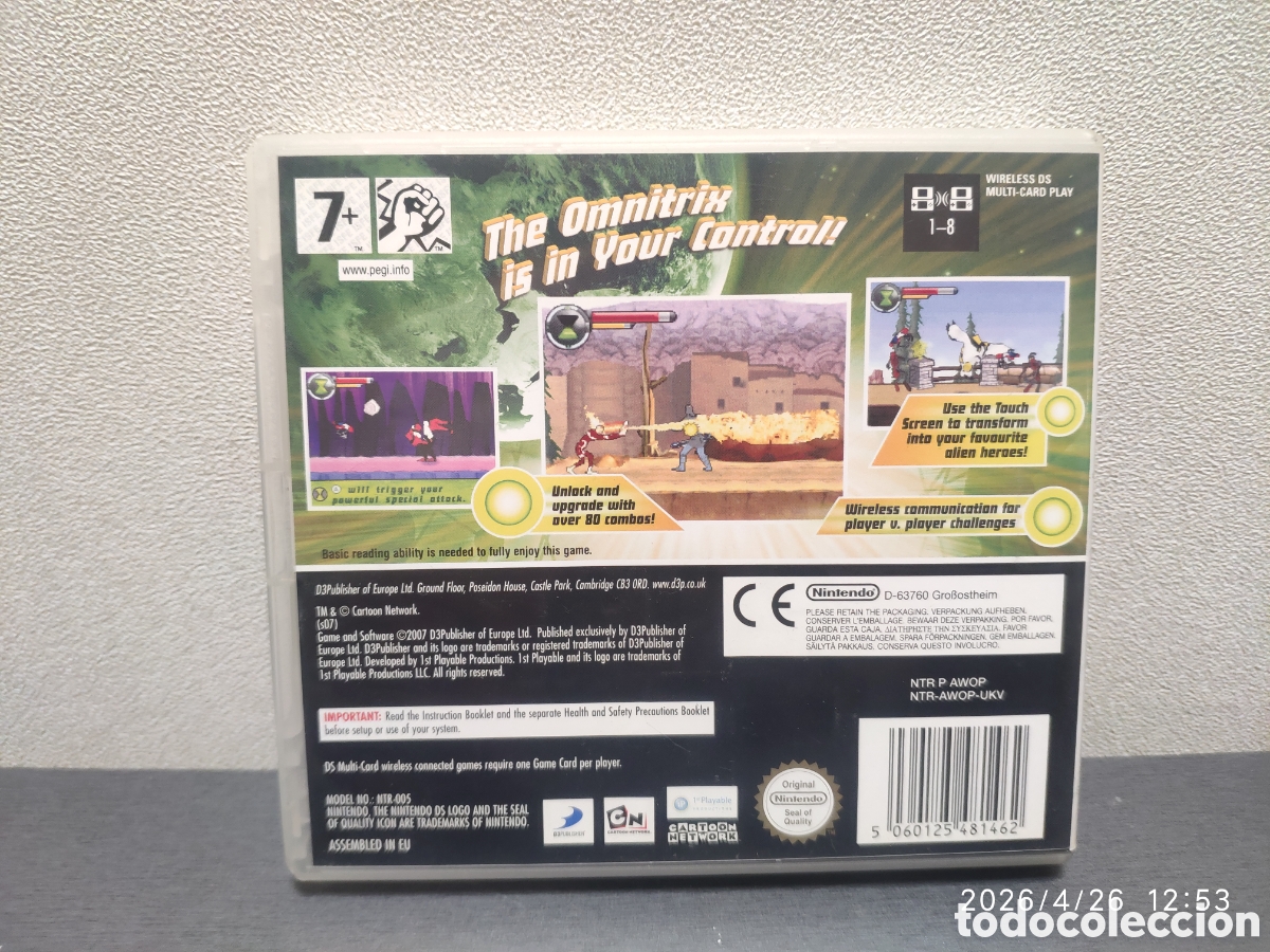 Videojuegos y consolas: Juego Nintendo DS Ben 10 - Foto 3