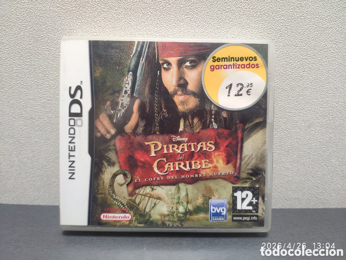 Videojuegos y Consolas: Juego Nintendo DS piratas del caribe