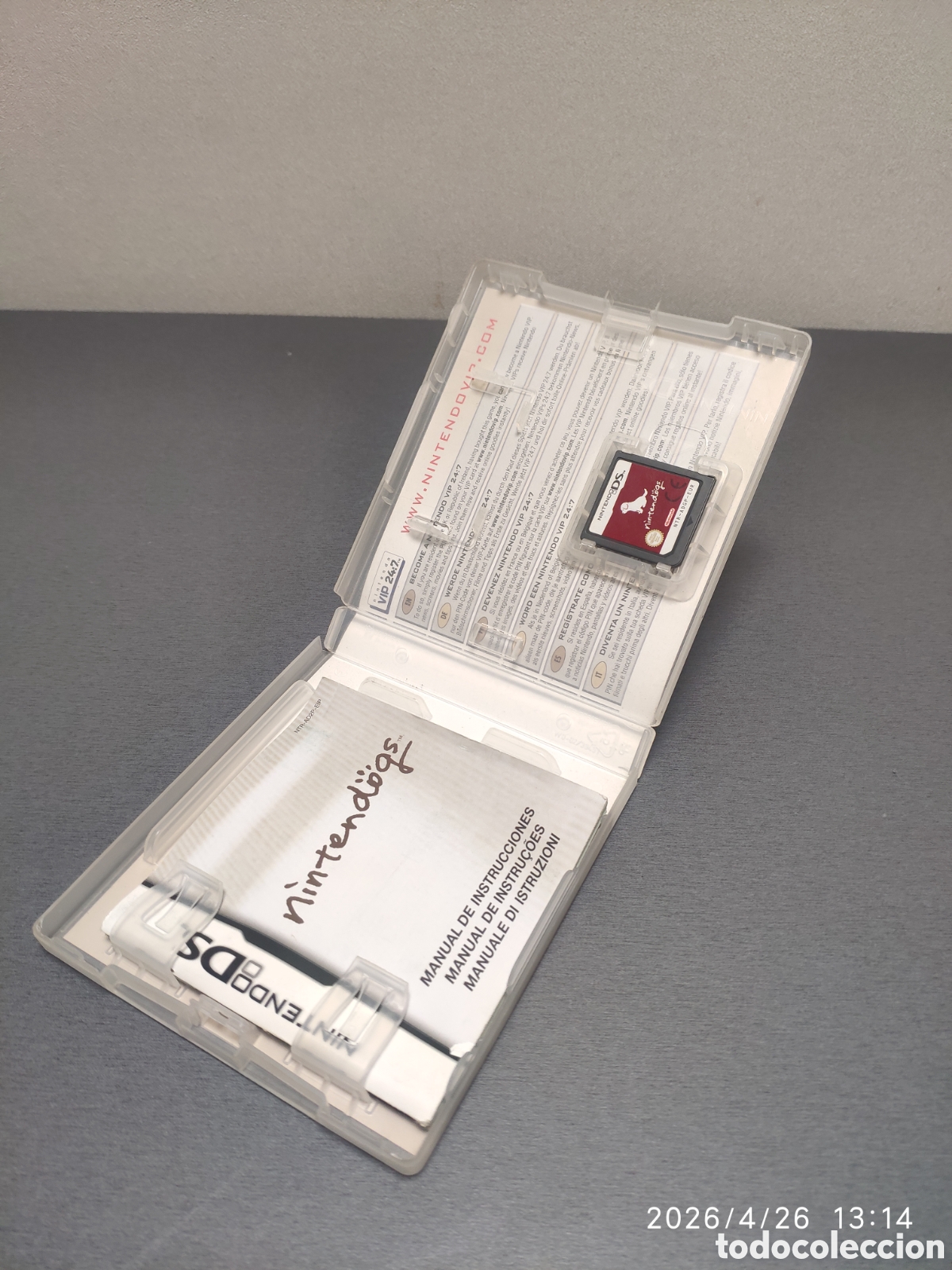 Videojuegos y consolas: Juego Nintendo DS nintendogs - Foto 4
