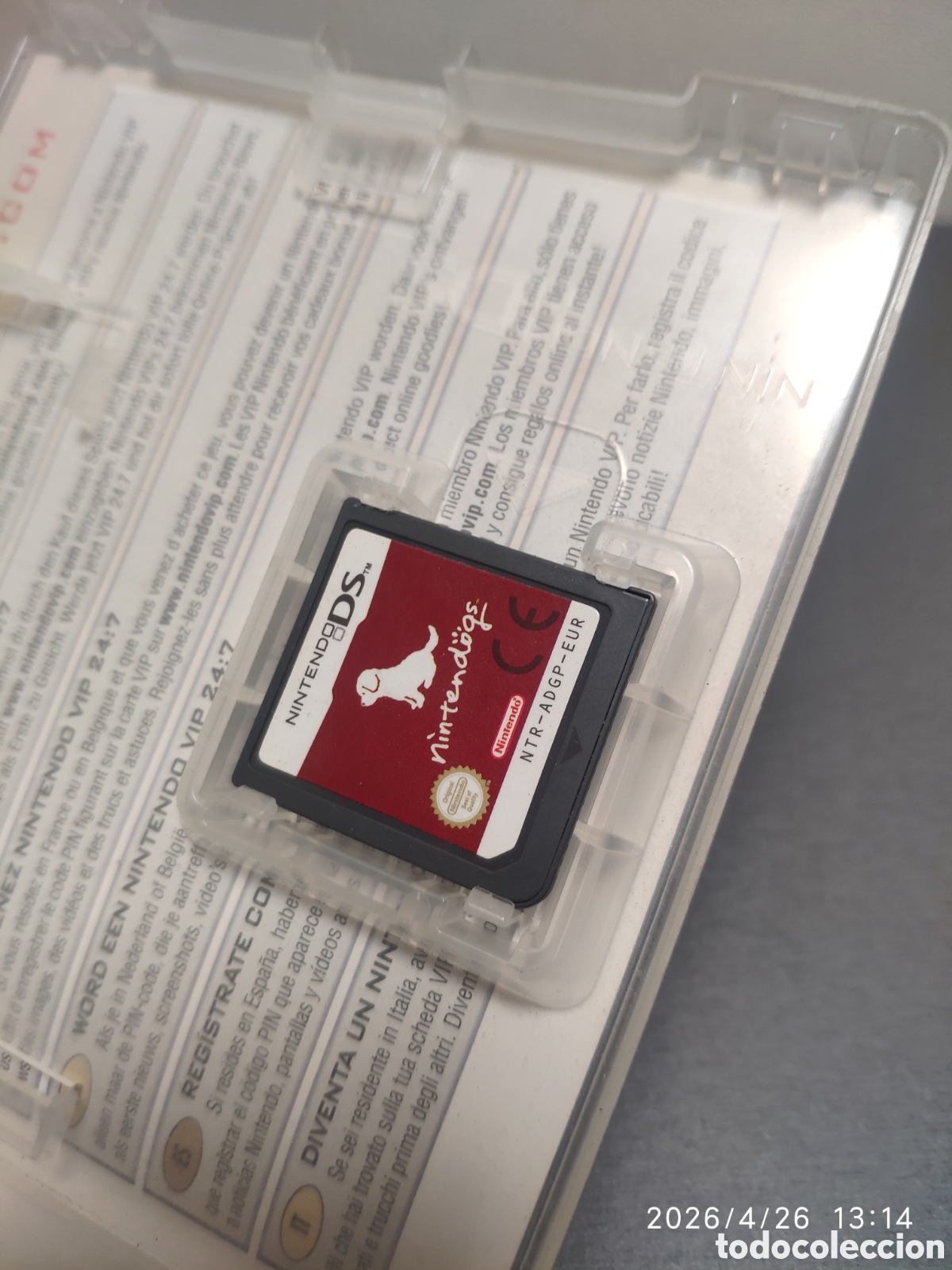 Videojuegos y consolas: Juego Nintendo DS nintendogs - Foto 5