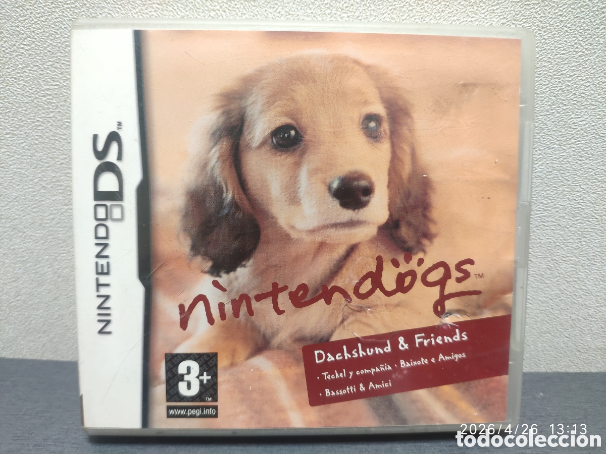 Videojuegos y consolas: Juego Nintendo DS nintendogs - Foto 1