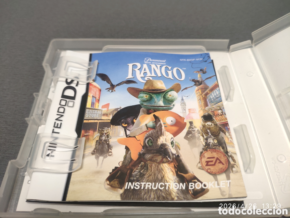 Videojuegos y consolas: Juego Nintendo DS Rango - Foto 5