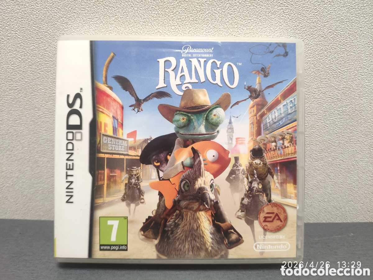 Videojuegos y consolas: Juego Nintendo DS Rango - Foto 1