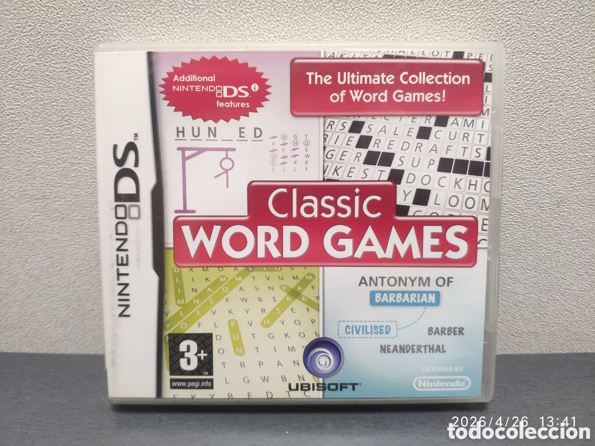 Videojuegos y Consolas: Juego Nintendo DS classic Word games
