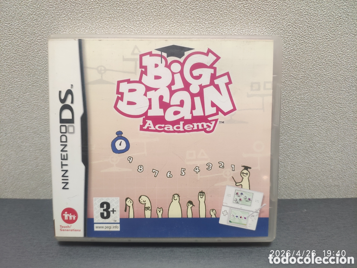 Videojuegos y Consolas: Juego Nintendo DS Big brain academy