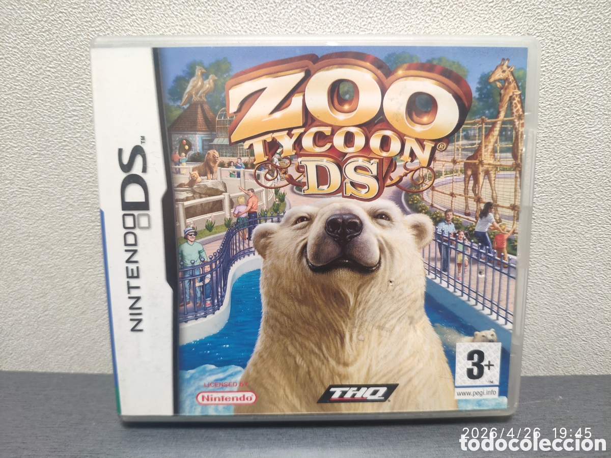 Videojuegos y Consolas: Juego Nintendo DS zoo tycoon