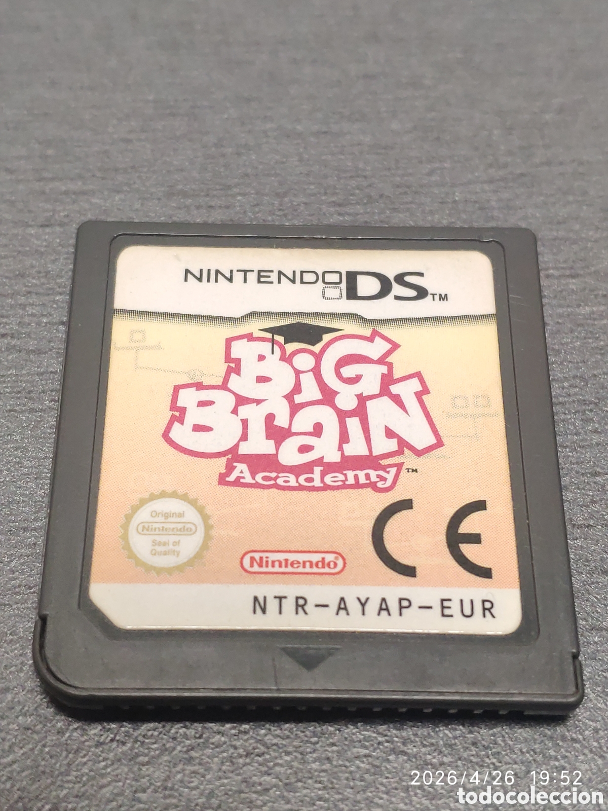 Videojuegos y Consolas: Juego Nintendo DS Big Brain Academy