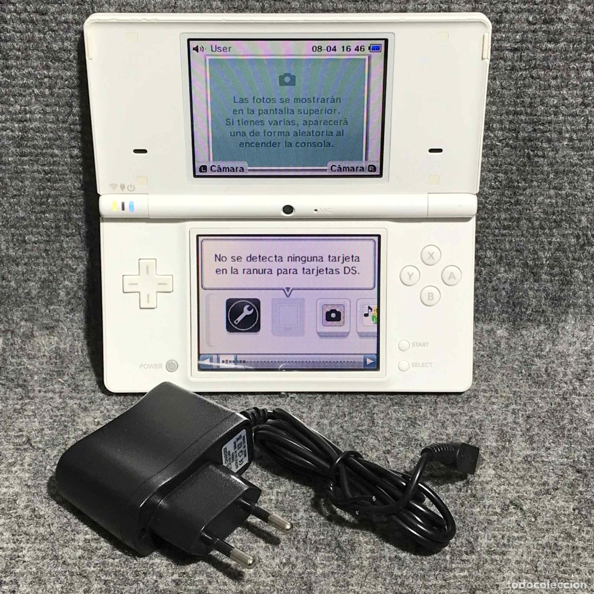 Video Games and Consoles: CONSOLA NINTENDO DSI BLANCO+AC