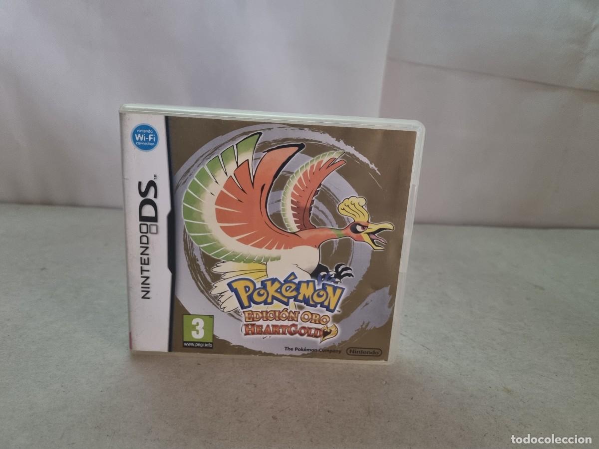 Videojuegos y Consolas: Caja para Juego Nintendo DS Pokemon Edici&oacute;n Oro Heartgold sin juego