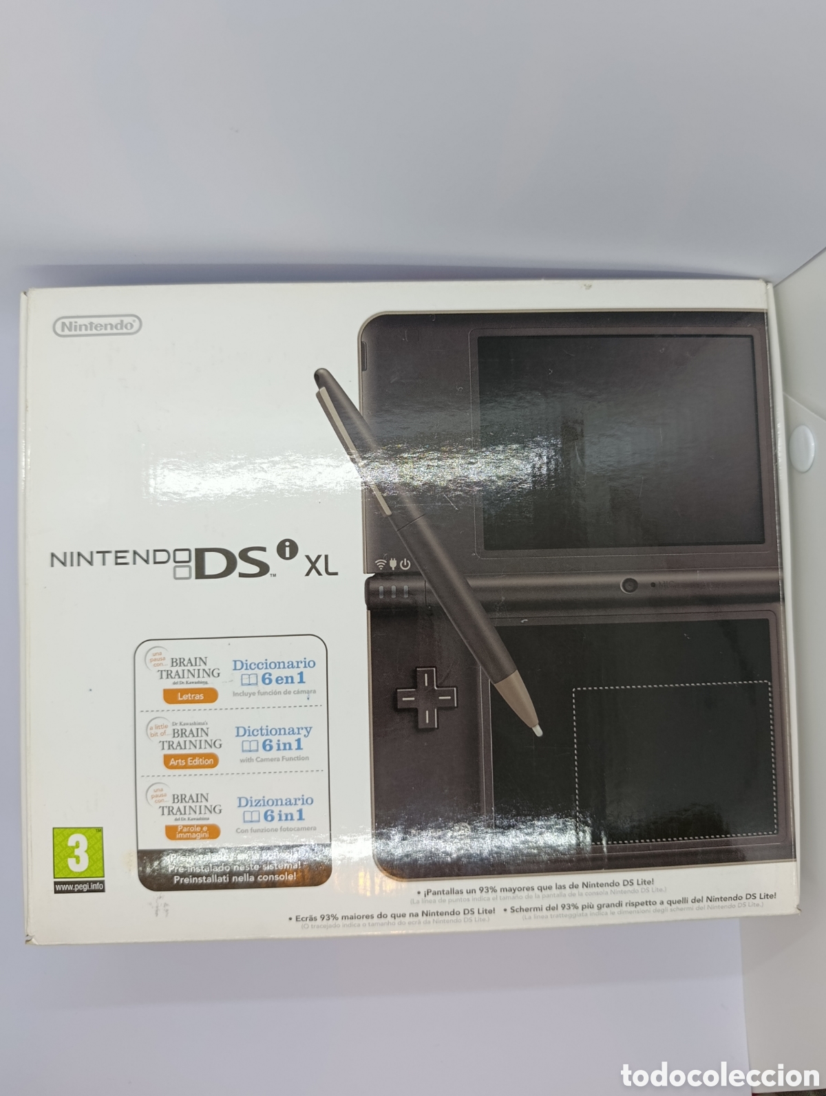 Videojuegos y Consolas: Nintendo DSi XL + 4 juegos