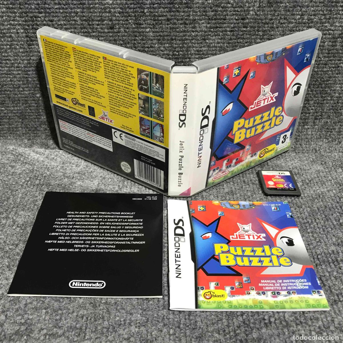 Videogiochi e Consoli: JETIX PUZZLE BUZZLE NINTENDO DS