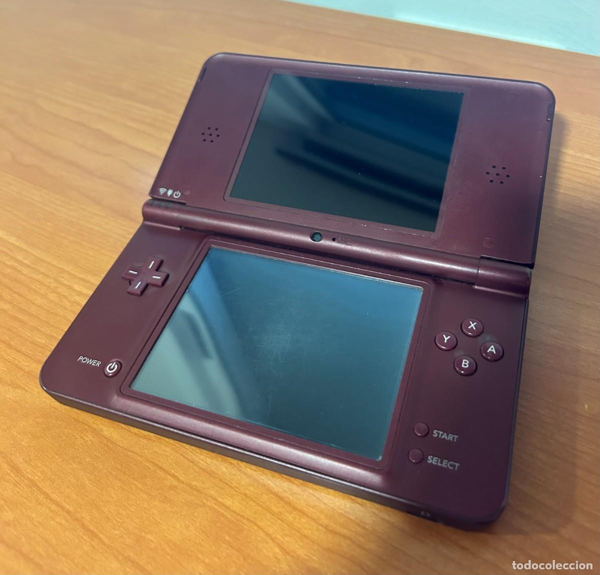 Videojuegos y Consolas: Nintendo DSi XL color vino