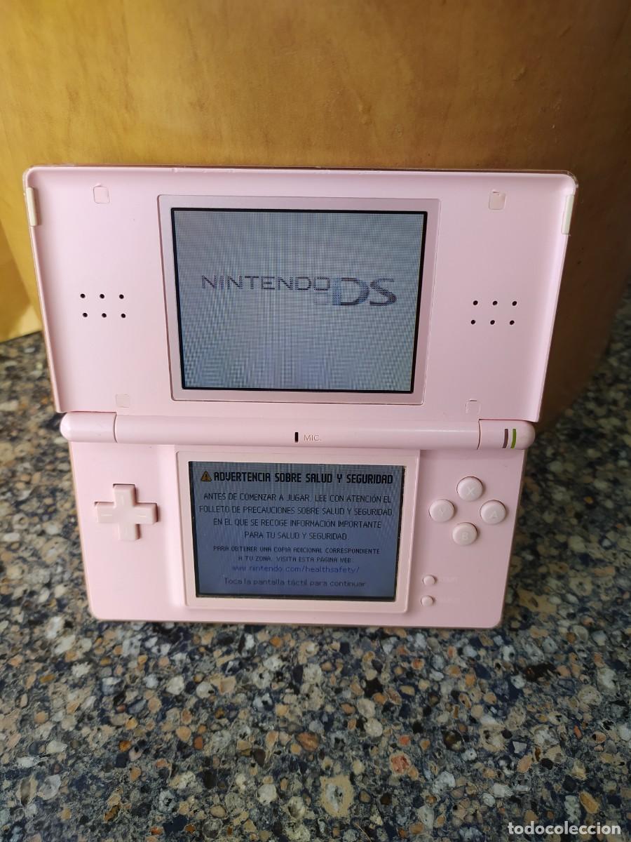 Videospiele und Konsolen: Nintendo DS lite rosa funciona-consola juegos nintendo-