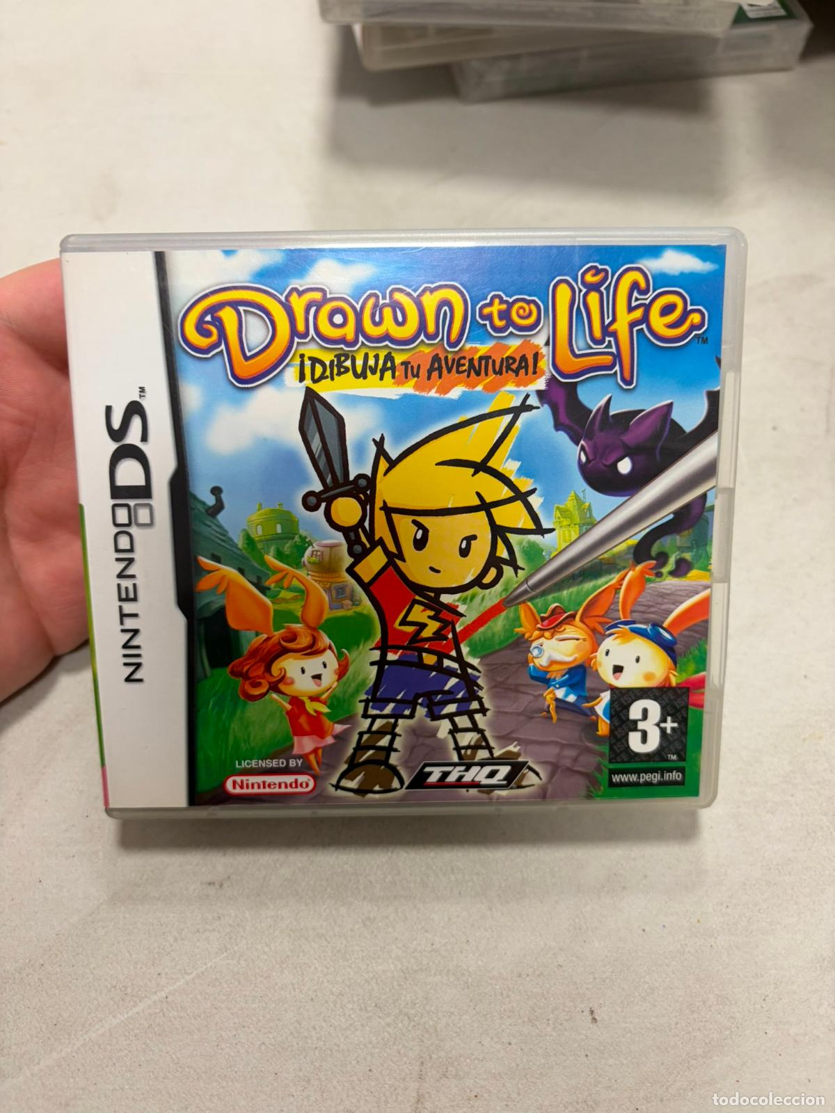 Videojuegos y Consolas: Drawn to life dibuja tu aventura - NIntendo DS PAL ESP completo