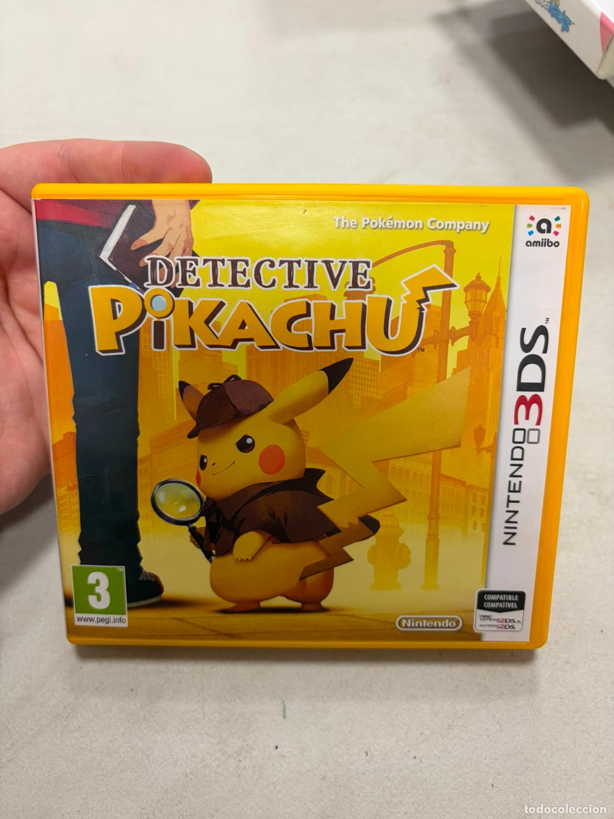 Videojuegos y Consolas: Detective pikachu - Nintendo 3ds PAL Completo