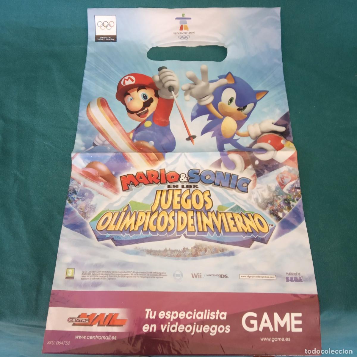 Videojogos e Consolas: Bolsa Mario & Sonic Juegos Olimpicos de Invierno &ndash; Vancouver 2010 - Nintendo DS y Wii