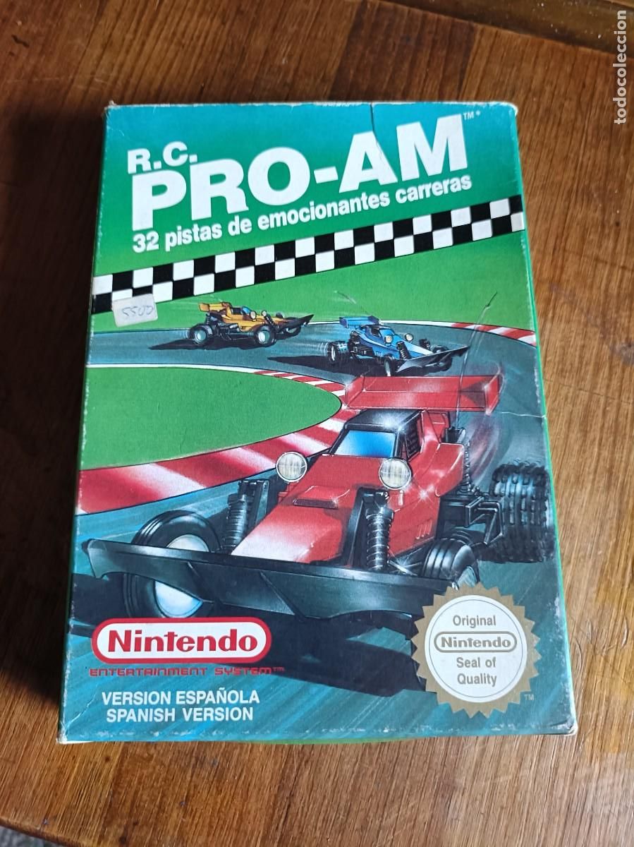 Videojuegos y Consolas: RC PRO-AM NINTENDO NES VERSION ESPA&Ntilde;OLA