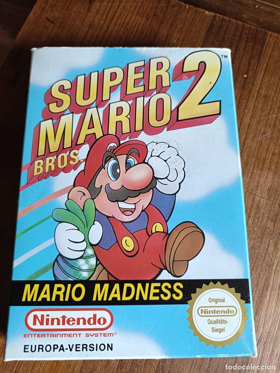 Videojuegos y Consolas: SUPER MARIO BROS 2 NES NINTENDO VERSION ESPA&Ntilde;OLA