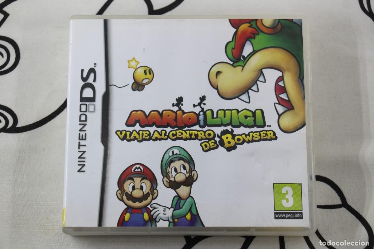 Videojuegos y Consolas: NINTENDO DS NDS MARIO & LUIGI VIAJE AL CENTRO DE BOWSER MUY BUEN ESTADO PAL ESPA&Ntilde;A