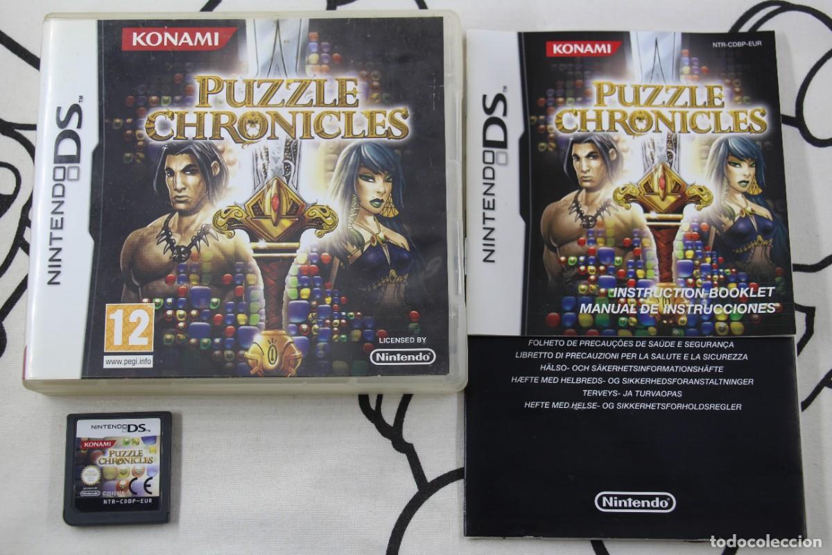 Videojuegos y Consolas: NINTENDO DS NDS PUZZLE CHRONICLES MUY BUEN ESTADO PAL ESPA&Ntilde;A