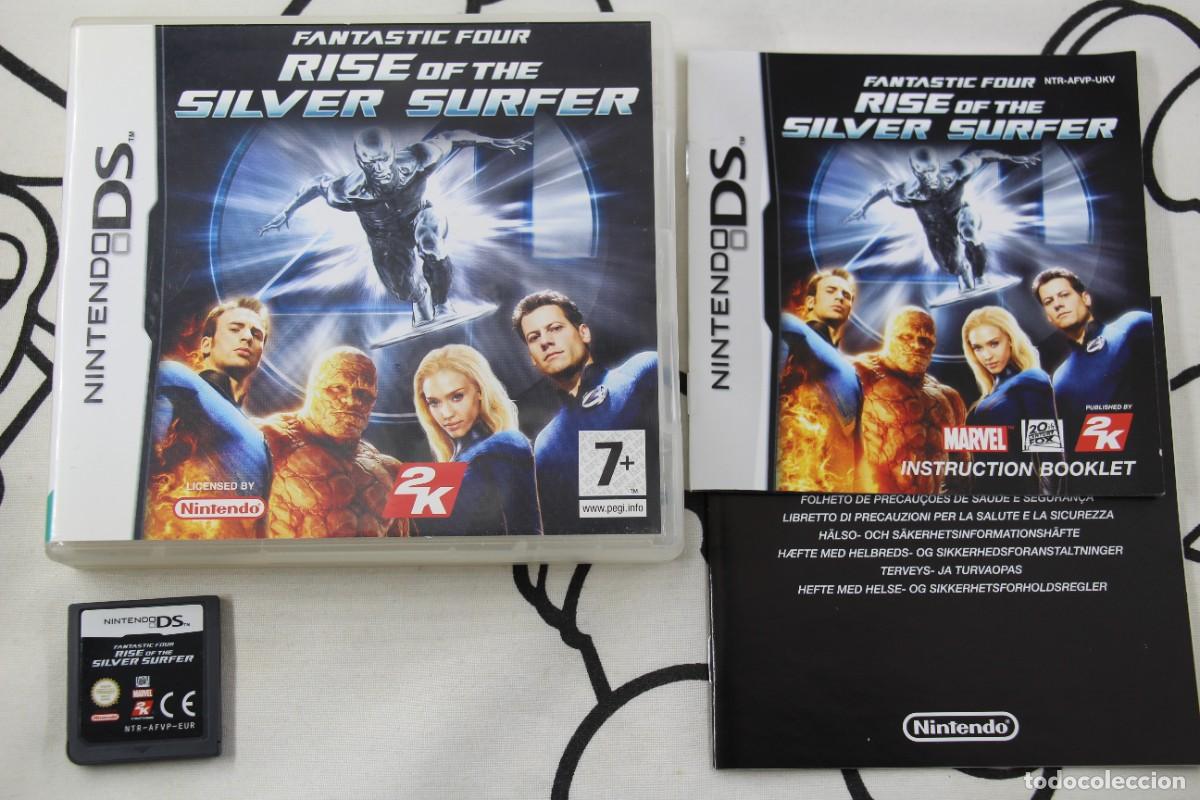 Videojuegos y Consolas: NINTENDO DS NDS FANTASTIC FOUR RISE OF THE SILVER SURFER MUY BUEN ESTADO PAL UK