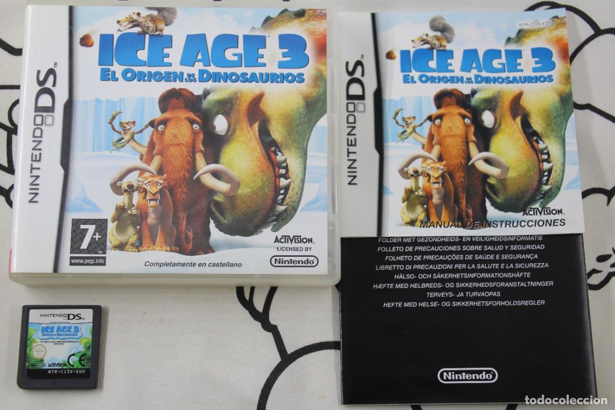 Videojuegos y Consolas: NINTENDO DS NDS ICE AGE 3 EL ORIGEN DE LOS DINOSAURIOS MUY BUEN ESTADO PAL ESPA&Ntilde;A