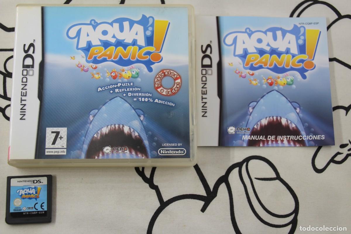 Videojuegos y Consolas: NINTENDO DS NDS AQUA PANIC MUY BUEN ESTADO PAL ESPA&Ntilde;A