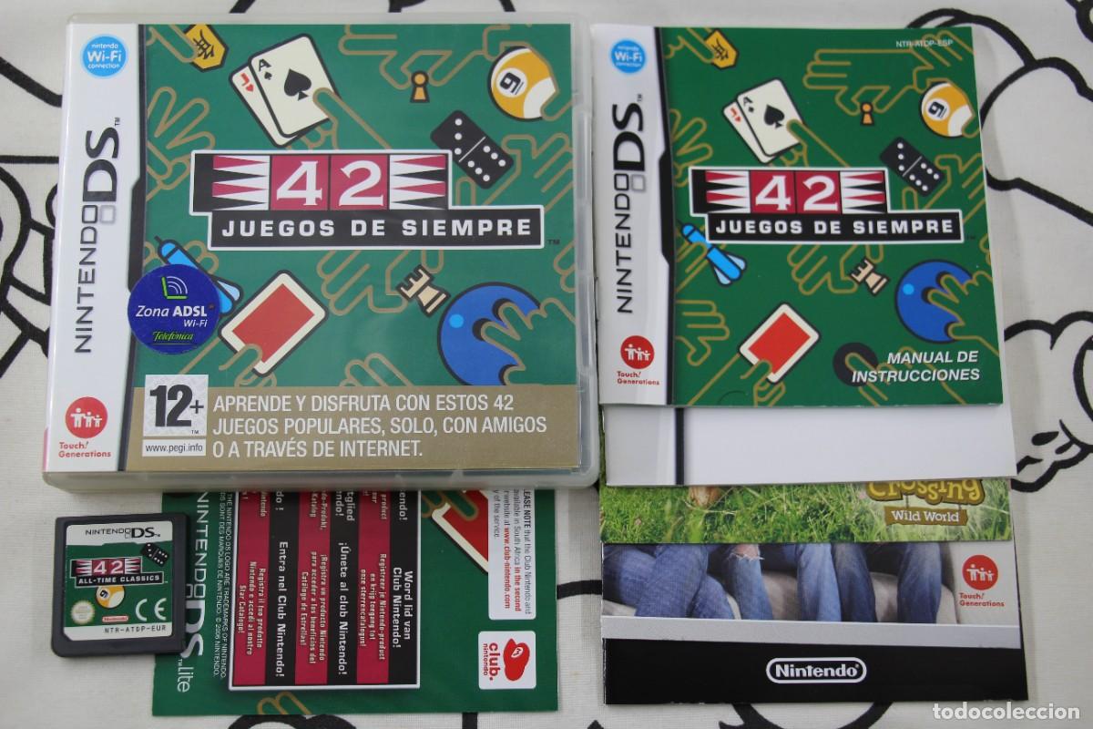 Videojuegos y Consolas: NINTENDO DS NDS 42 JUEGOS DE SIEMPRE MUY BUEN ESTADO PAL ESPA&Ntilde;A