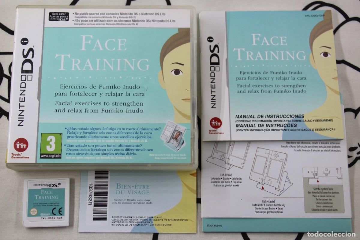 Videojuegos y Consolas: NINTENDO DS NDS FACE TRAINING MUY BUEN ESTADO PAL ESPA&Ntilde;A