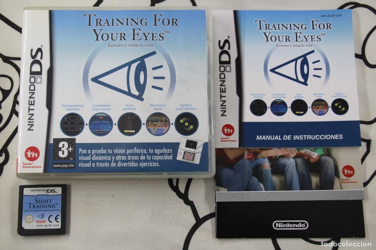 Videojuegos y Consolas: NINTENDO DS NDS TRAINING FOR YOUR EYES MUY BUEN ESTADO PAL ESPA&Ntilde;A