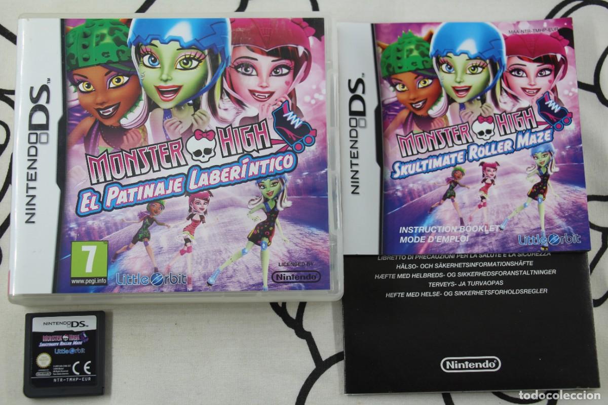 Videojogos e Consolas: NINTENDO DS NDS MONSTER HIGH EL PATINAJE LABERINTICO MUY BUEN ESTADO PAL ESPA&Ntilde;A
