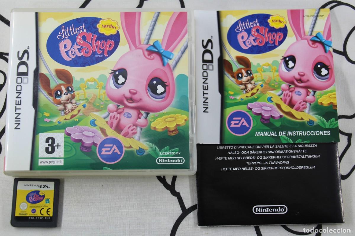 Videojuegos y Consolas: NINTENDO DS NDS LITTLEST PET SHOP JARDIN COMPLETO PAL ESPA&Ntilde;A