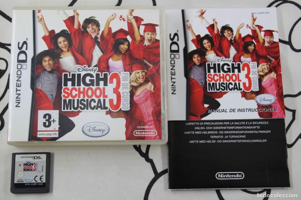 Videojuegos y Consolas: NINTENDO DS NDS HIGH SCHOOL MUSICAL 3 FIN DE CURSO COMPLETO PAL ESPA&Ntilde;A