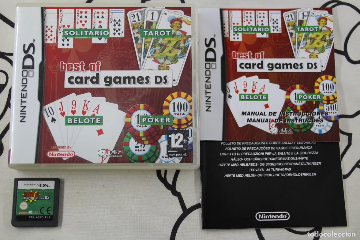 Jeux Vid&eacute;o et Consoles: NINTENDO DS NDS BEST OF CARD GAMES DS COMPLETO PAL ESPA&Ntilde;A