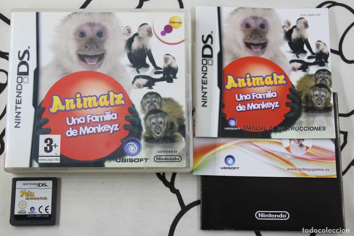 Videogiochi e Consoli: NINTENDO DS NDS ANIMALZ UNA FAMILIA DE MONKEYZ COMPLETO PAL ESPA&Ntilde;A