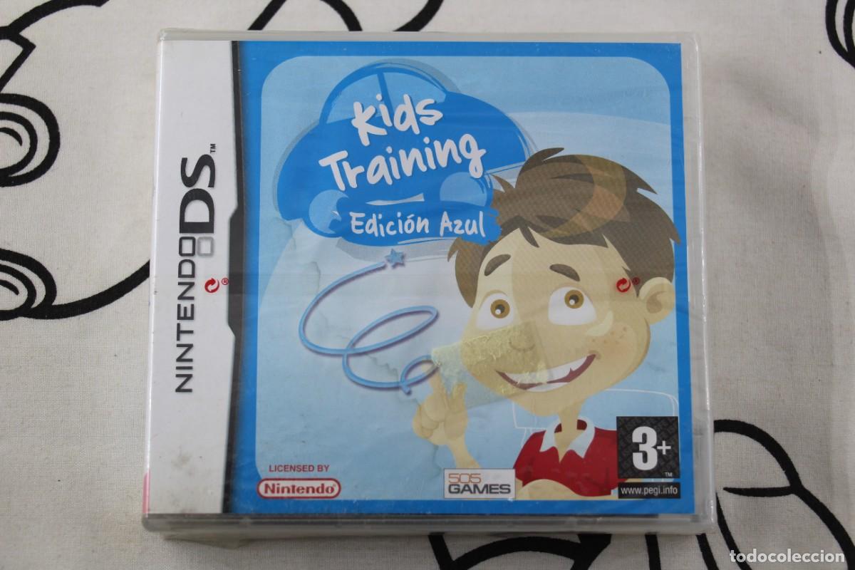 Videojuegos y Consolas: NINTENDO DS NDS KIDS TRAINING EDICION AZUL PRECINTADO PAL ESPA&Ntilde;A