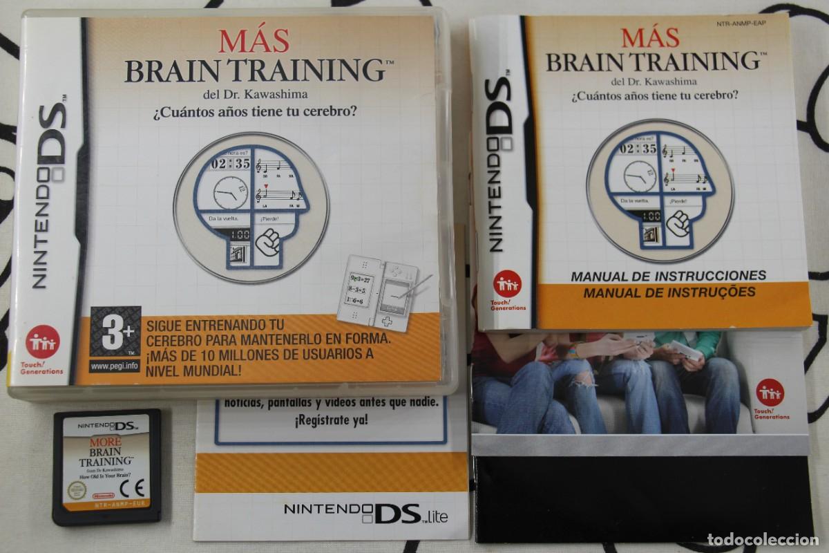 Videogiochi e Consoli: NINTENDO DS NDS MAS BRAIN TRAINING COMPLETO PAL ESPA&Ntilde;A
