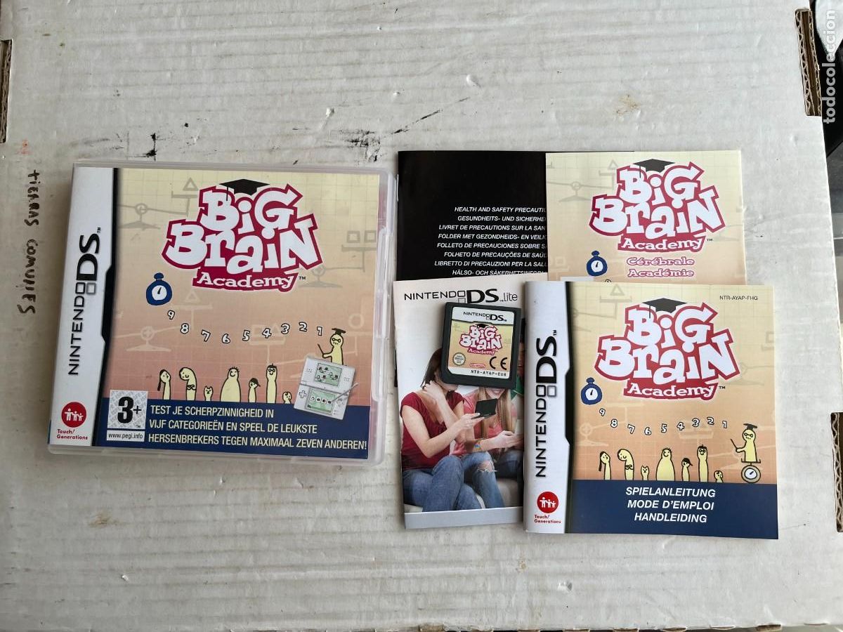 Videojuegos y Consolas: BIG BRAIN ACADEMY - NINTENDO DS NDS KREATEN