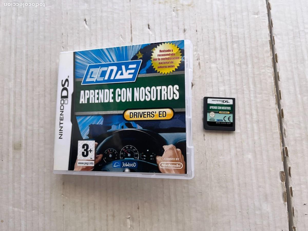 Videojuegos y Consolas: APRENDE CON NOSOTROS DRIVER ED AUTOESCUELA - NINTENDO DS NDS KREATEN