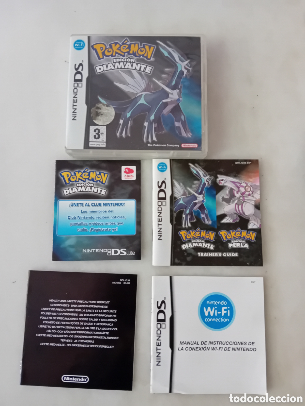 Videojuegos y Consolas: Caja y libretos Pokemon Edicion Diamante