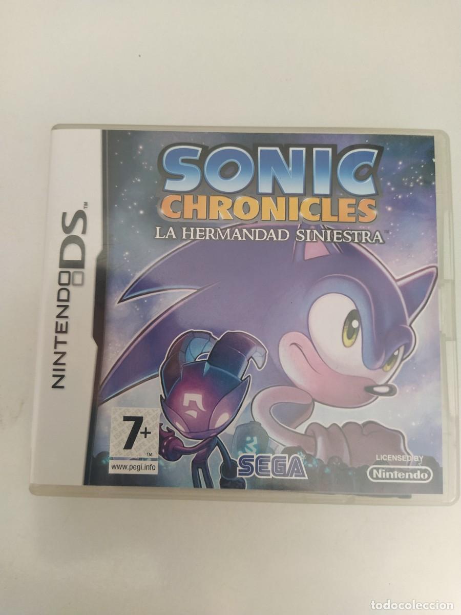 Videojuegos y Consolas: SONIC CHRONICLES LA HERMANDAD SINIESTRA NINTENDO DS NDS COMPLETO PAL-ESPA&Ntilde;A