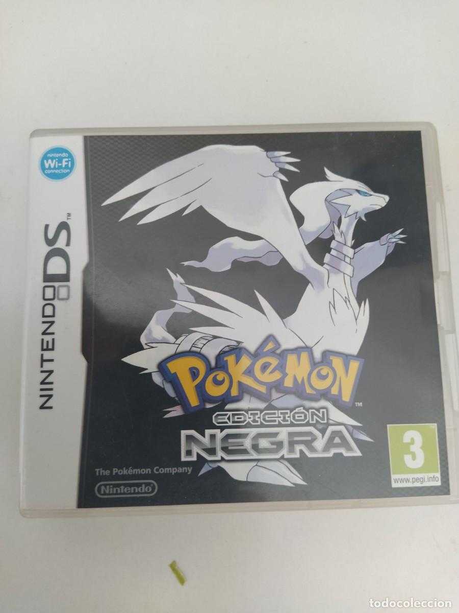Videojuegos y Consolas: POKEMON EDICION NEGRA NINTENDO DS NDS COMPLETO PAL-ESPA&Ntilde;A