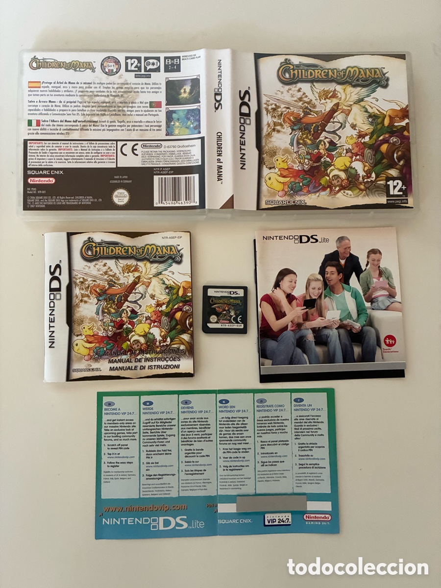 Videojuegos y Consolas: Children Of Mana - PAL ESP - 100% Original - Completo - Nintendo DS 3DS