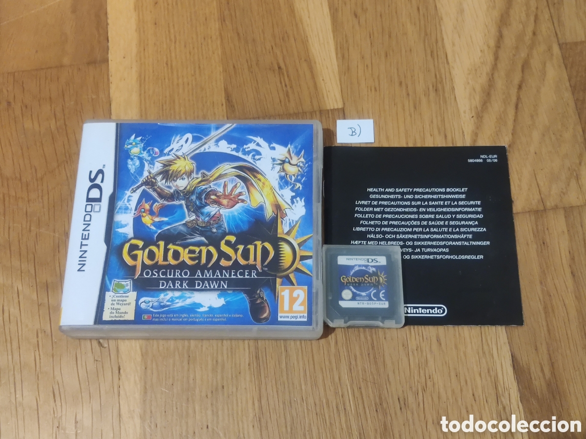 Video Games and Consoles: Golden Sun Oscuro Amanecer (Dark Dawn) Videojuego Original + Caja Repro
