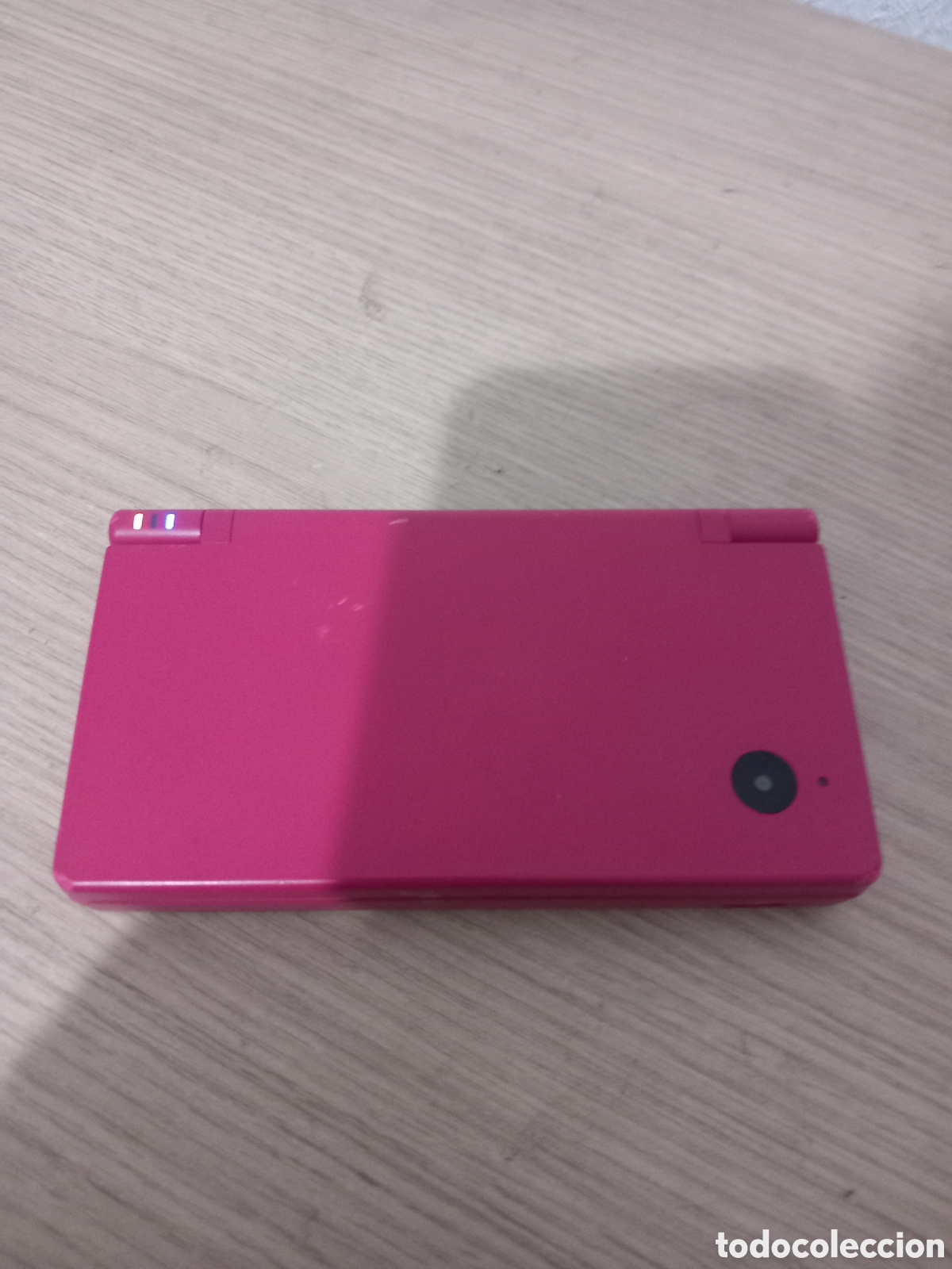 Videojuegos y consolas: NINTENDO DSI ROSA FUNCIONA CON JUEGO,,VER FOTOS