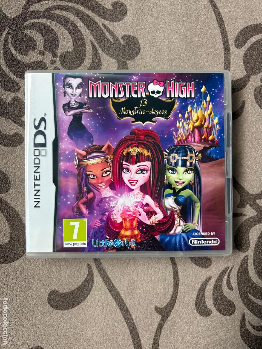 Videojuegos y consolas: Nintendo DS Monster High 13 Deseos