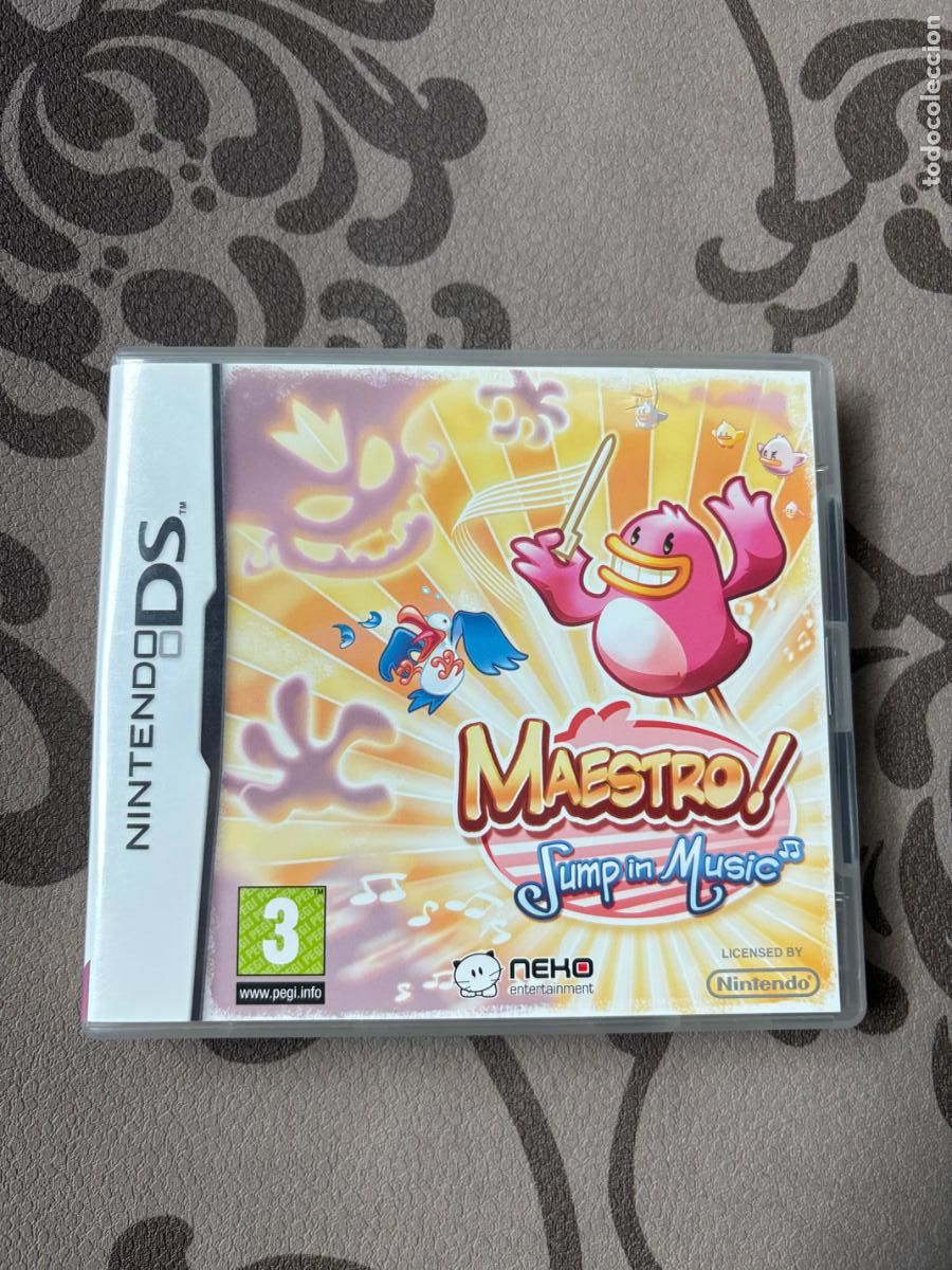 Videojuegos y consolas: Maestro! Jump in Music Nintendo DS